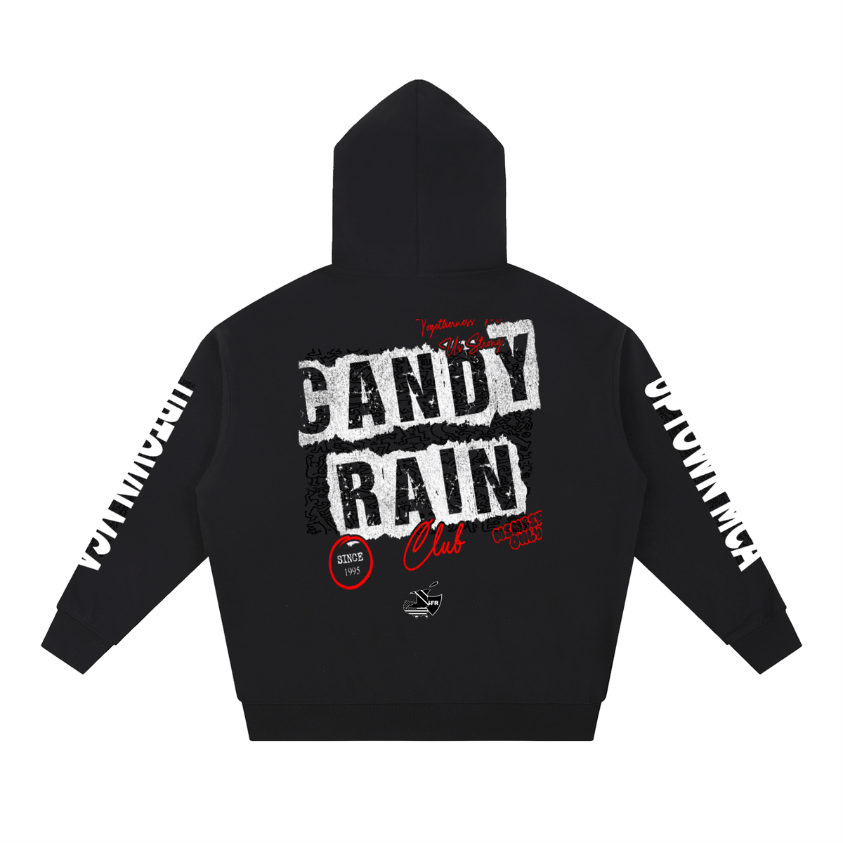Soul for Real Essential Heavyweight Hoodie in Blackish Green, alternate view — official band merch