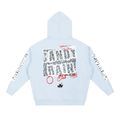 Soul for Real Essential Heavyweight Hoodie in Blue, alternate view — official band merch