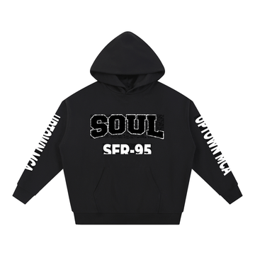 Soul for Real Essential Heavyweight Hoodie in Blackish Green — official band merch