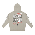 Soul for Real Essential Heavyweight Hoodie in Flower Gray, alternate view — official band merch