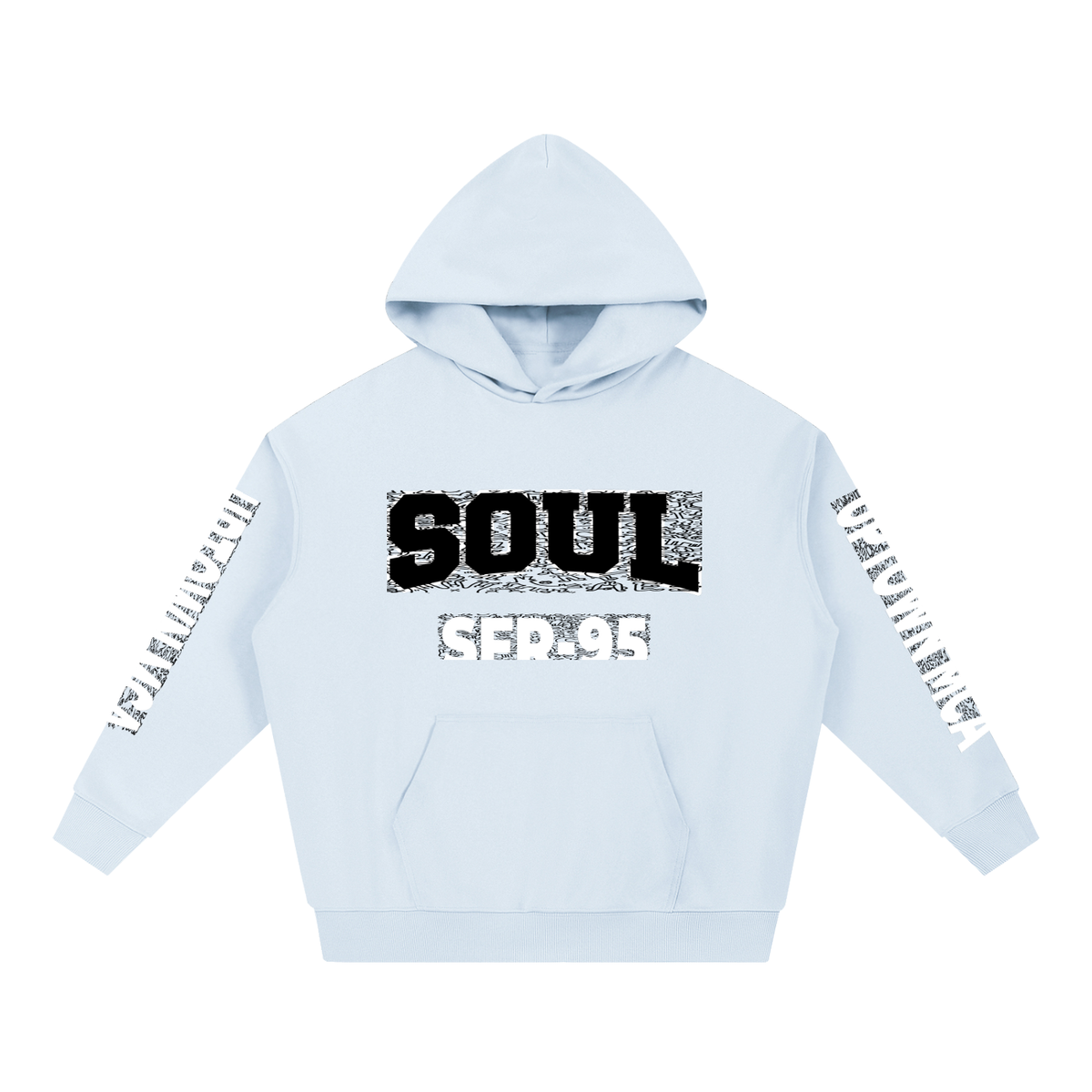 Soul for Real Essential Heavyweight Hoodie in Blue — official band merch