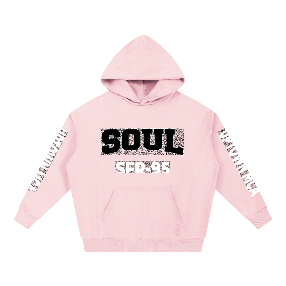 Soul for Real Essential Heavyweight Hoodie in Dull Red — official band merch