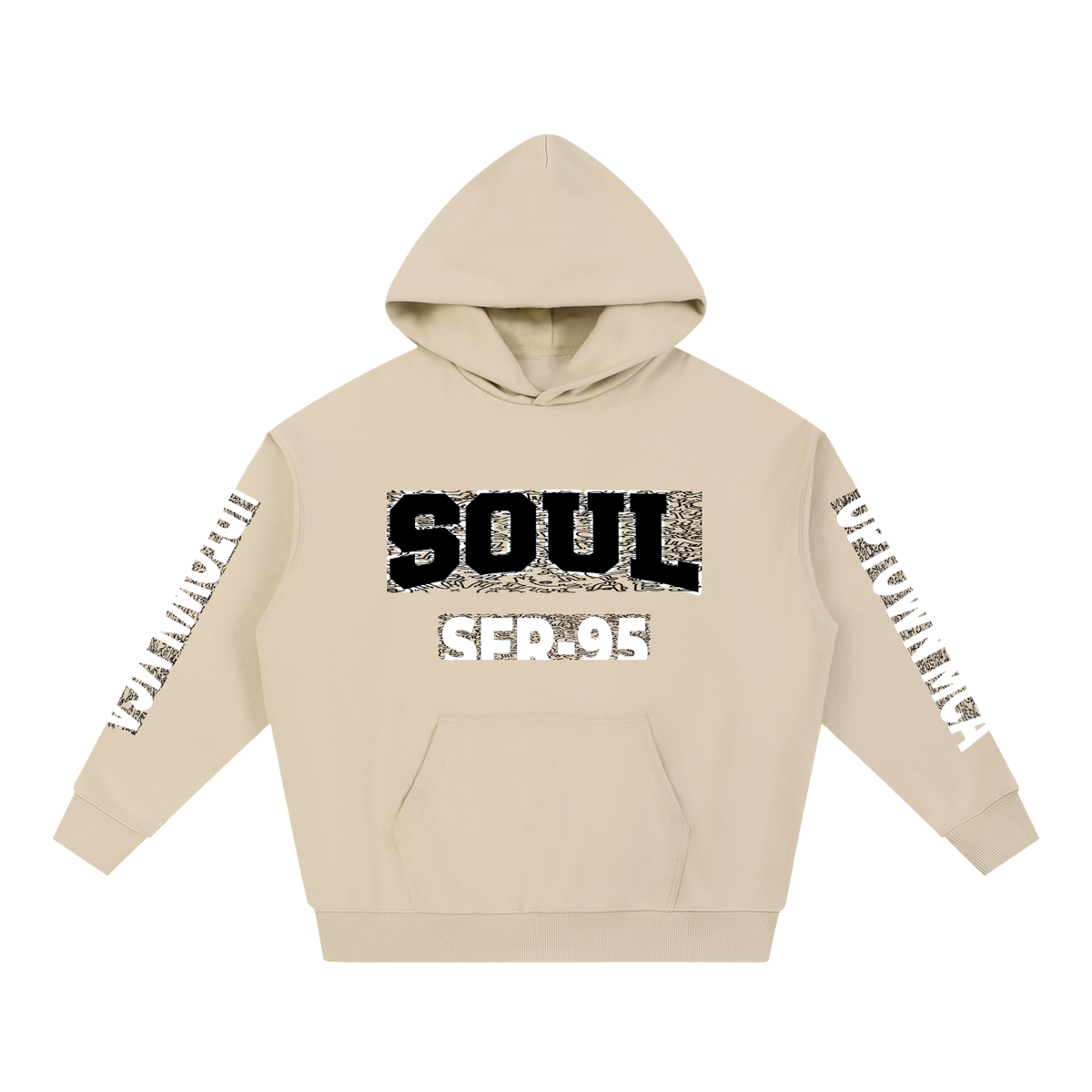 Soul for Real Essential Heavyweight Hoodie in Apricot — official band merch