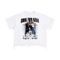 Soul for Real Vintage Wash Boxy Tee in White — official band merch